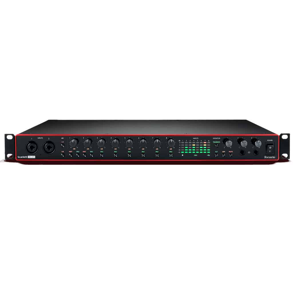 Focusrite Scarlett 18i20 Rack Mount Audio Interface - 3rd Gen | Musical ...