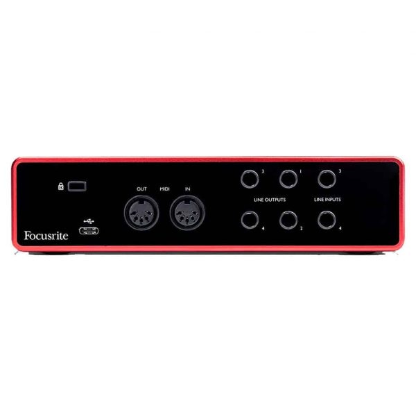 Focusrite Interface 4 Input Focusrite Scarlett 4i4 Audio Interface - 3rd Gen | Musical Distributors