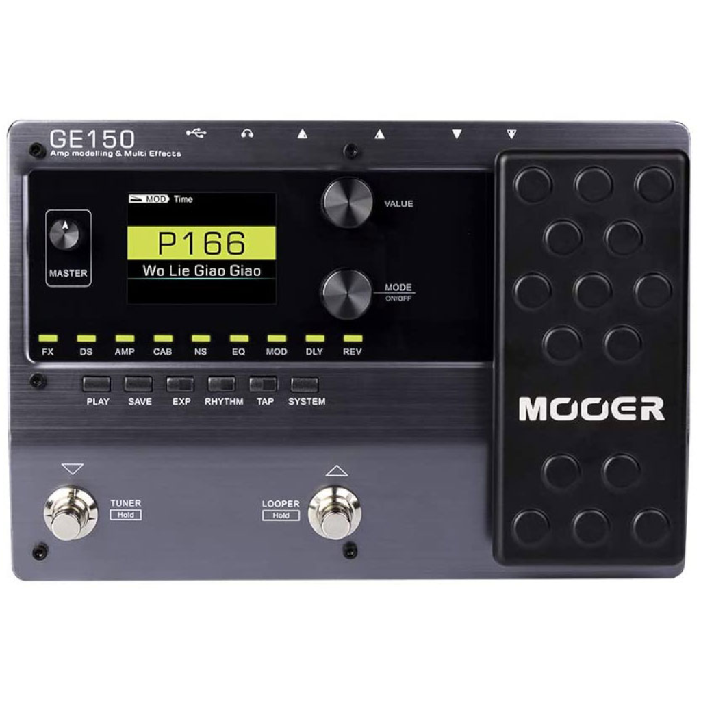 Mooer GE150 Amp Modelling Multi Effects Pedal