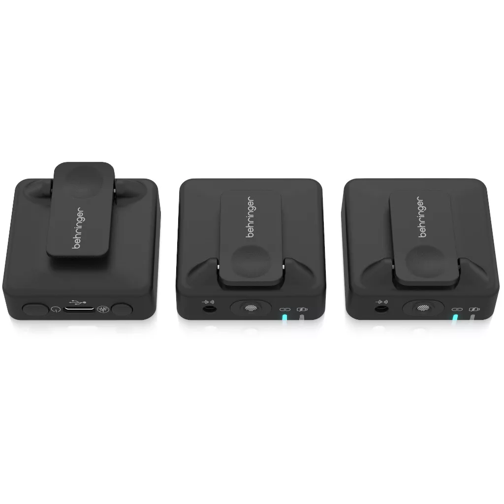 Behringer GO CAM Wireless 2 - Digital Wireless Dual Clip-On Microphone System - Image 3