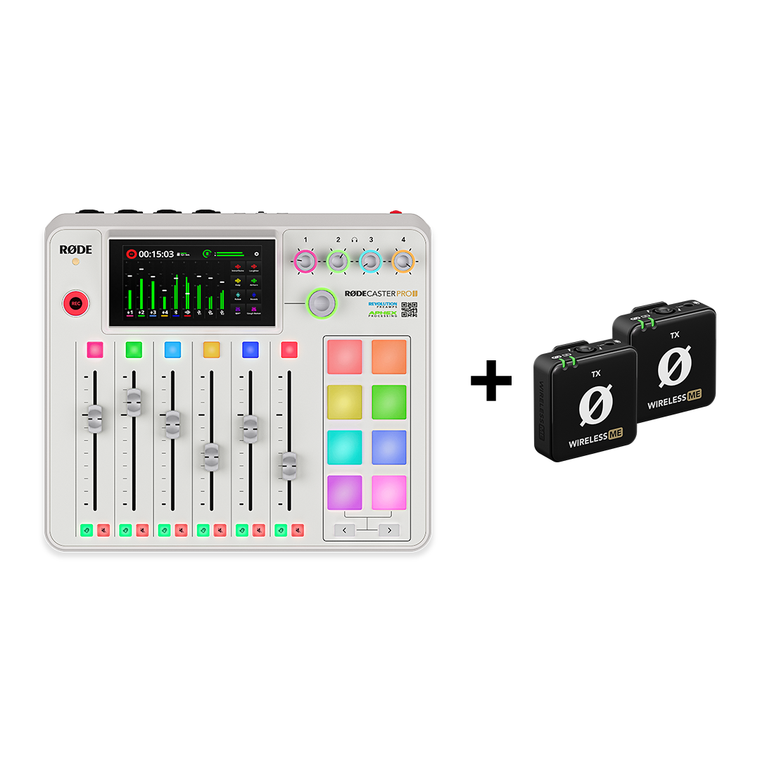 RØDE Rodecaster Pro II Integrated Audio Production Studio - White - Image 5