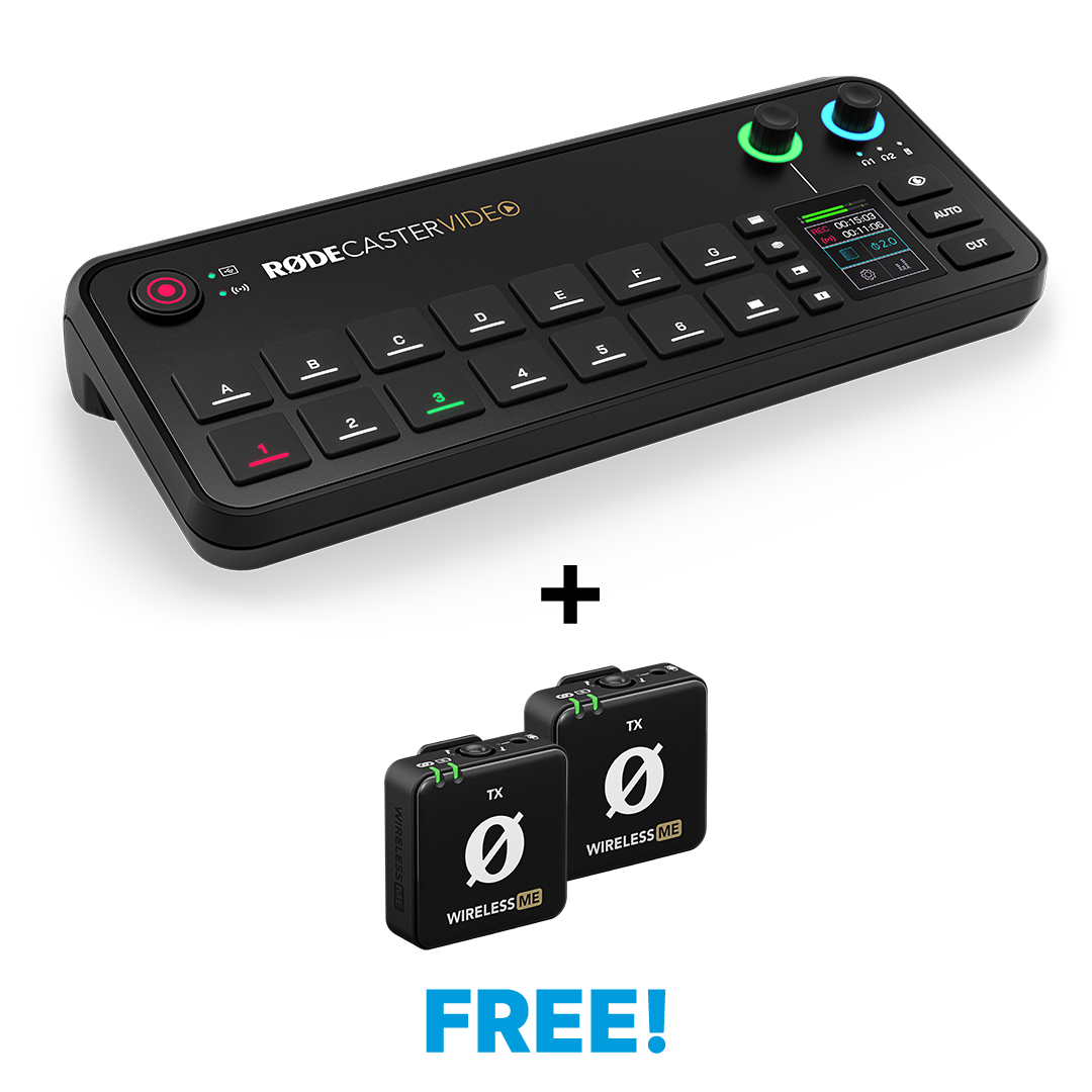 RØDE RodeCaster Video - Video and Audio Production Console - Image 6