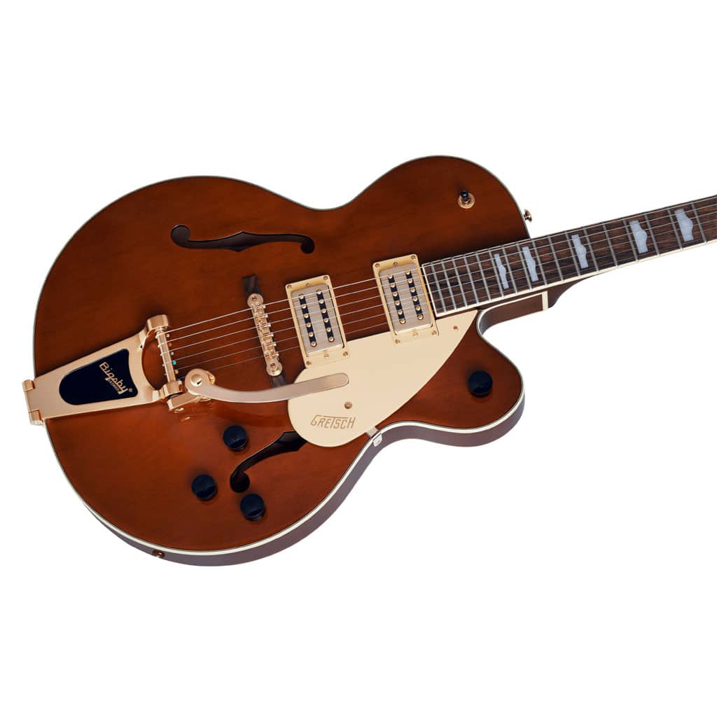 Gretsch G2410TG Streamliner Hollow Body Single-Cut Electric Guitar with Bigsby and Gold Hardware - Single Barrel - Image 4