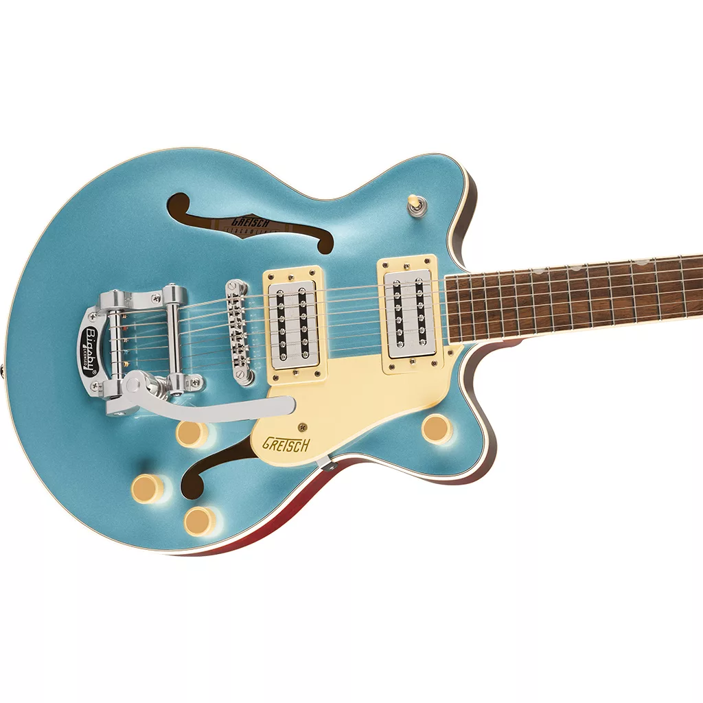 Gretsch G2655T Streamliner™ Center Block Jr. Double-Cut Electric Guitar with Bigsby® - Arctic Blue - Image 5