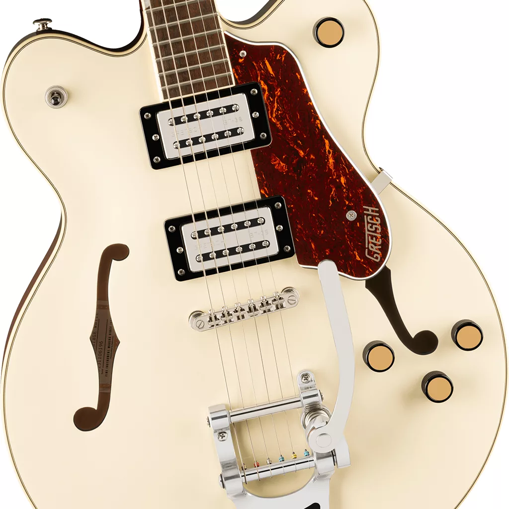 Gretsch G2622T Streamliner™ Center Block Double-Cut Electric Guitar with Bigsby® - Vintage White - Image 4