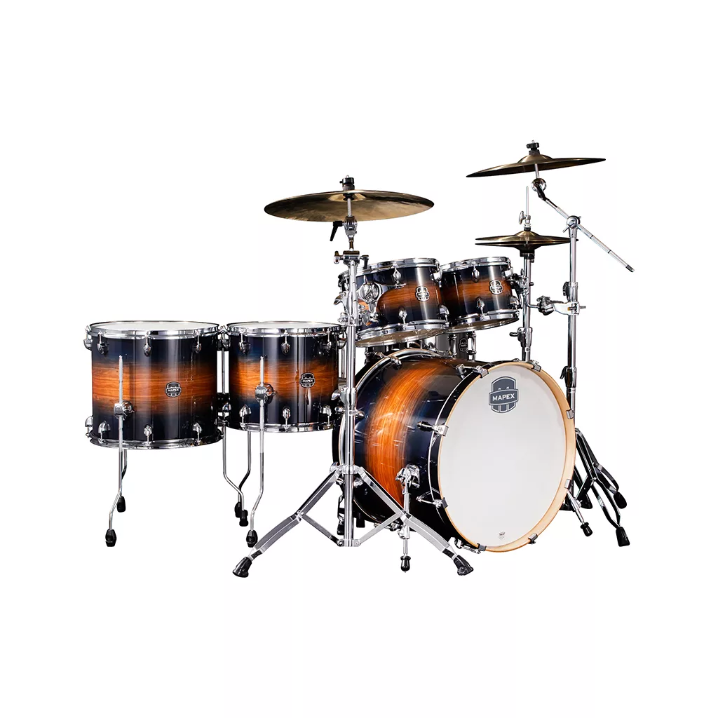 Mapex Armory AR628SFUV Limited Edition Studioease Fast Drum Kit - Carribean Ocean (excludes hardware & cymbals)