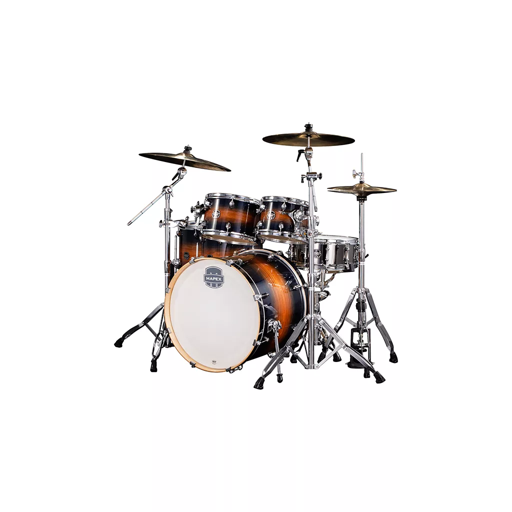 Mapex Armory AR628SFUV Limited Edition Studioease Fast Drum Kit - Carribean Ocean (excludes hardware & cymbals) - Image 2