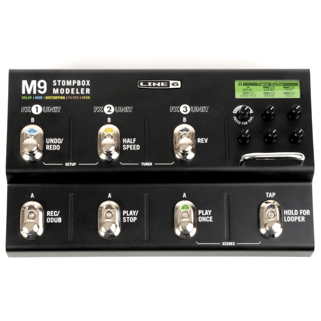 Stompbox Line 6 M9 Stompbox Modeler Multi-FX Pedal | Musical Distributors