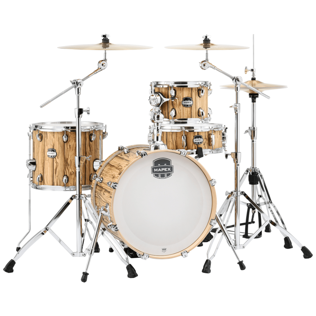 Mapex Mars Series 4-Piece BeBop Shell Pack (Excludes Hardware and cymbals) - Driftwood
