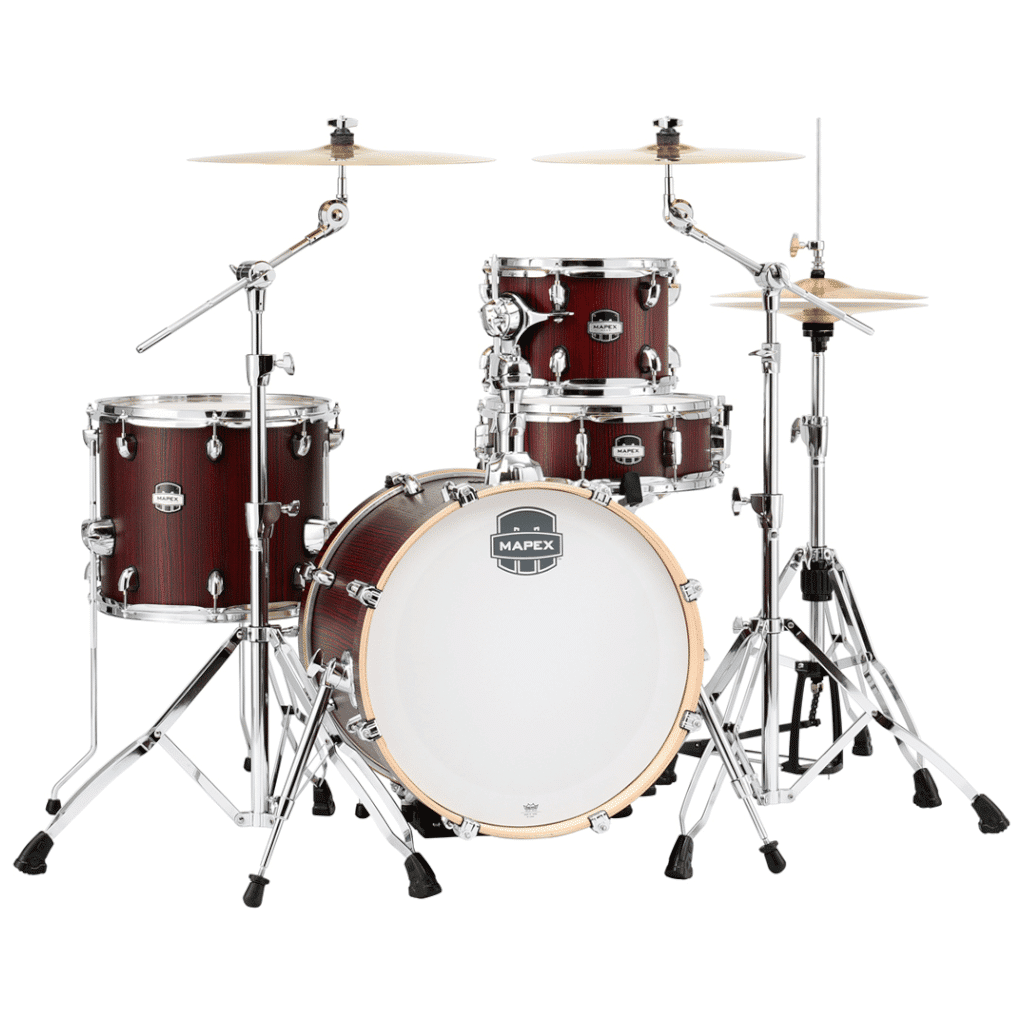 Mapex Mars Series 4-Piece BeBop Shell Pack (Excludes Hardware and Cymbals) - Bloodwood