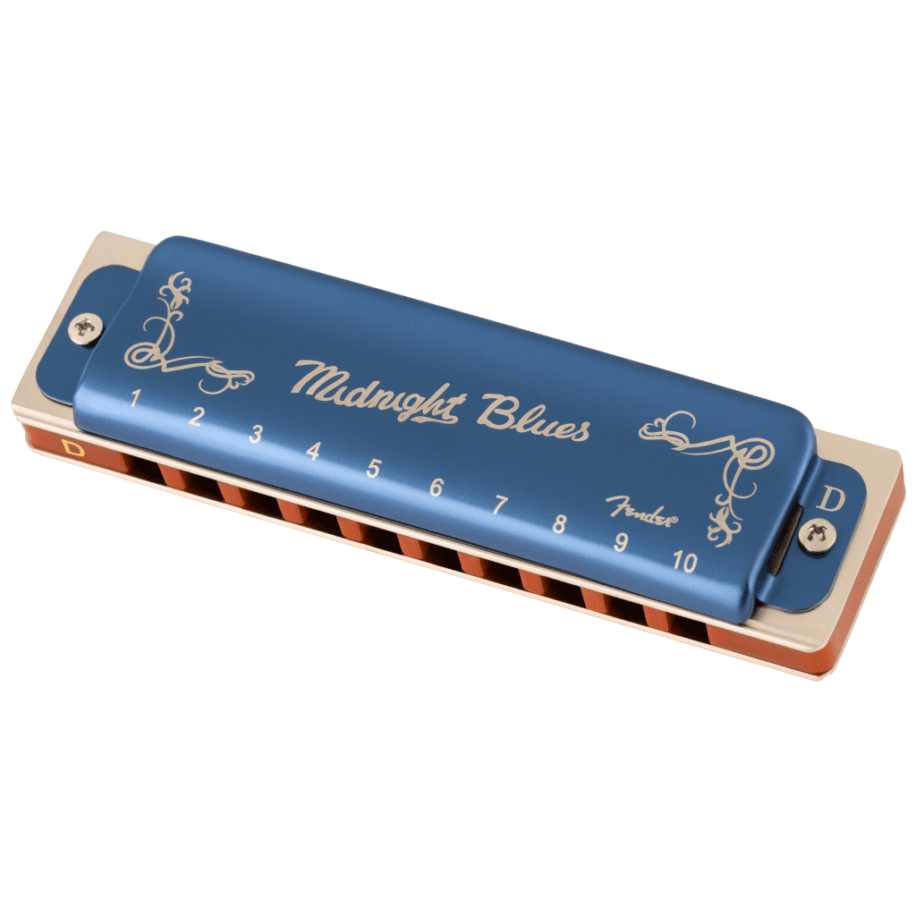 Fender® Midnight Blues Harmonica - Key of D