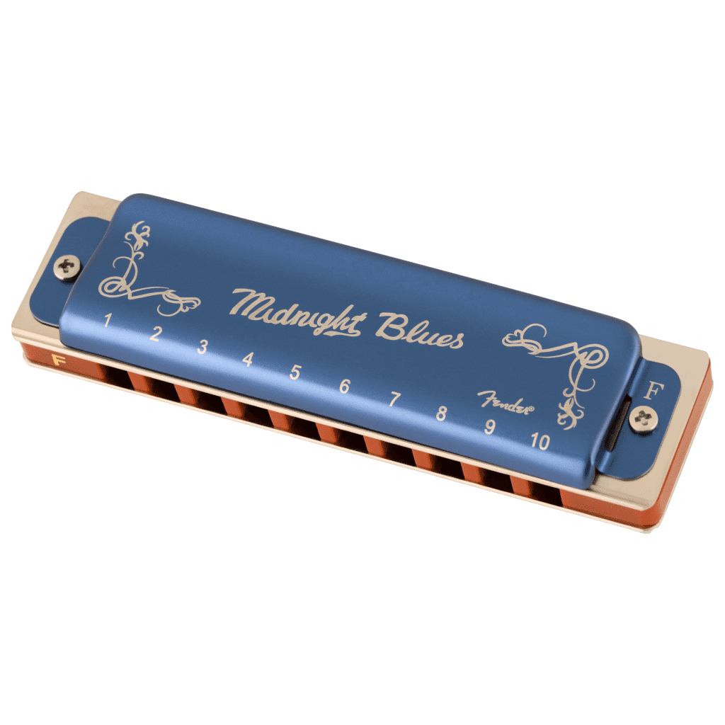 Fender® Midnight Blues Harmonica - Key of F