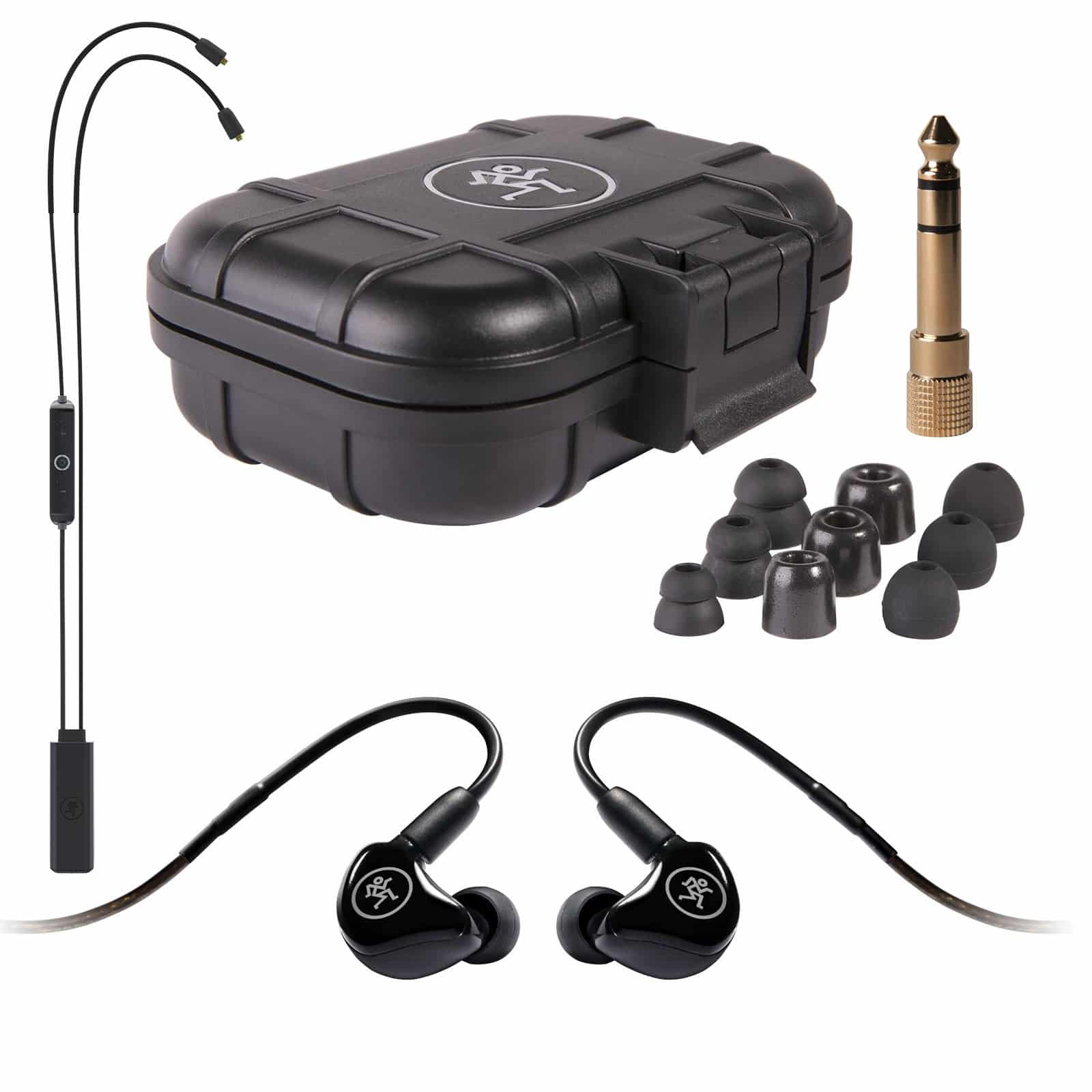 Mackie MP-220 BTA Dual Dynamic Driver In-Ear Monitors with Bluetooth Adapter - Image 3