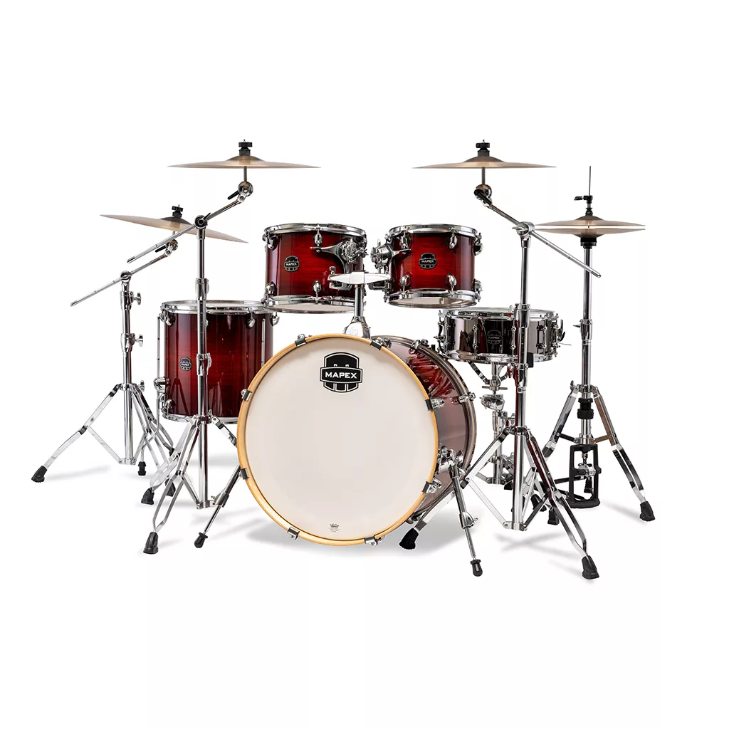 Mapex Armory Rock Drum Kit - Red Onyx Burst (excludes hardware & cymbals) - Image 2