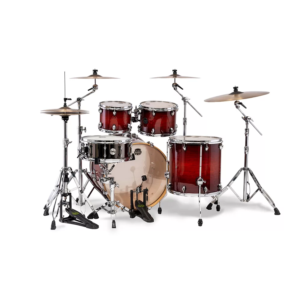 Mapex Armory Rock Drum Kit - Red Onyx Burst (excludes hardware & cymbals) - Image 3