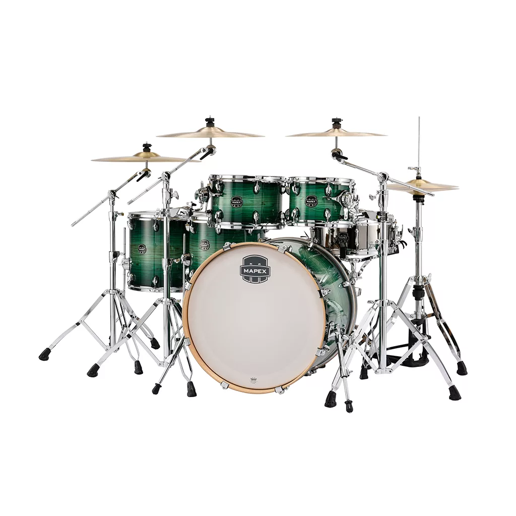 Mapex Armory Studioease Fast Drum Kit - Emerald Burst (excludes hardware & cymbals) - Image 2