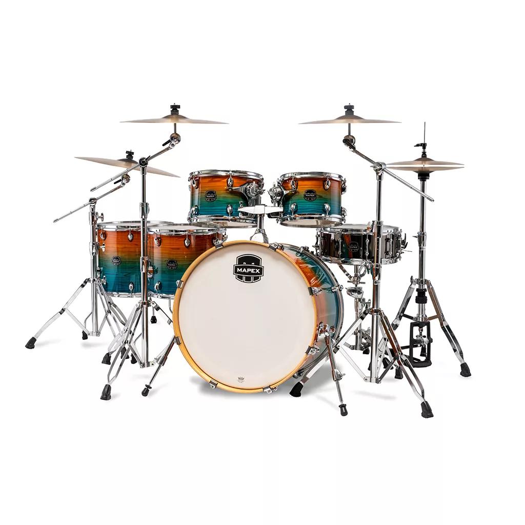 Mapex Armory Studioease Fast Drum Kit - Ocean Sunset (excludes hardware & cymbals) - Image 2