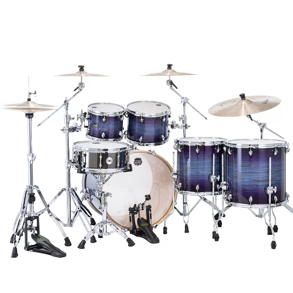 Mapex Armory Studioease Fast 6-Piece Drum Kit - Night Sky Burst (excludes hardware & cymbals) - Image 3