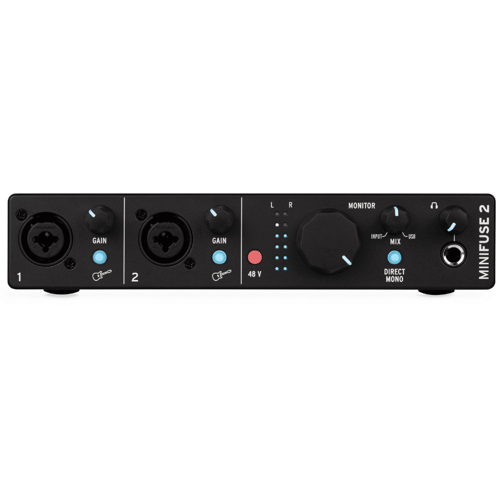 Arturia MiniFuse 2 USB-C Audio Interface - Black
