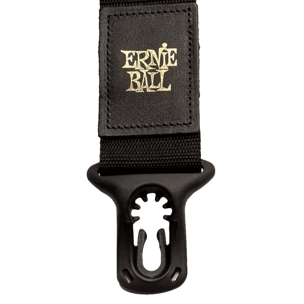 Ernie Ball Regular 2'' Neoprene Polylock Comfort Guitar Strap - Black - Image 2