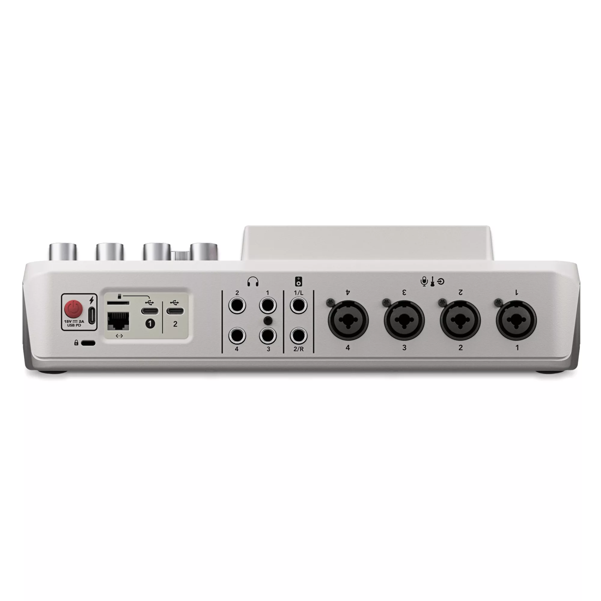 RØDE Rodecaster Pro II Integrated Audio Production Studio - White - Image 3