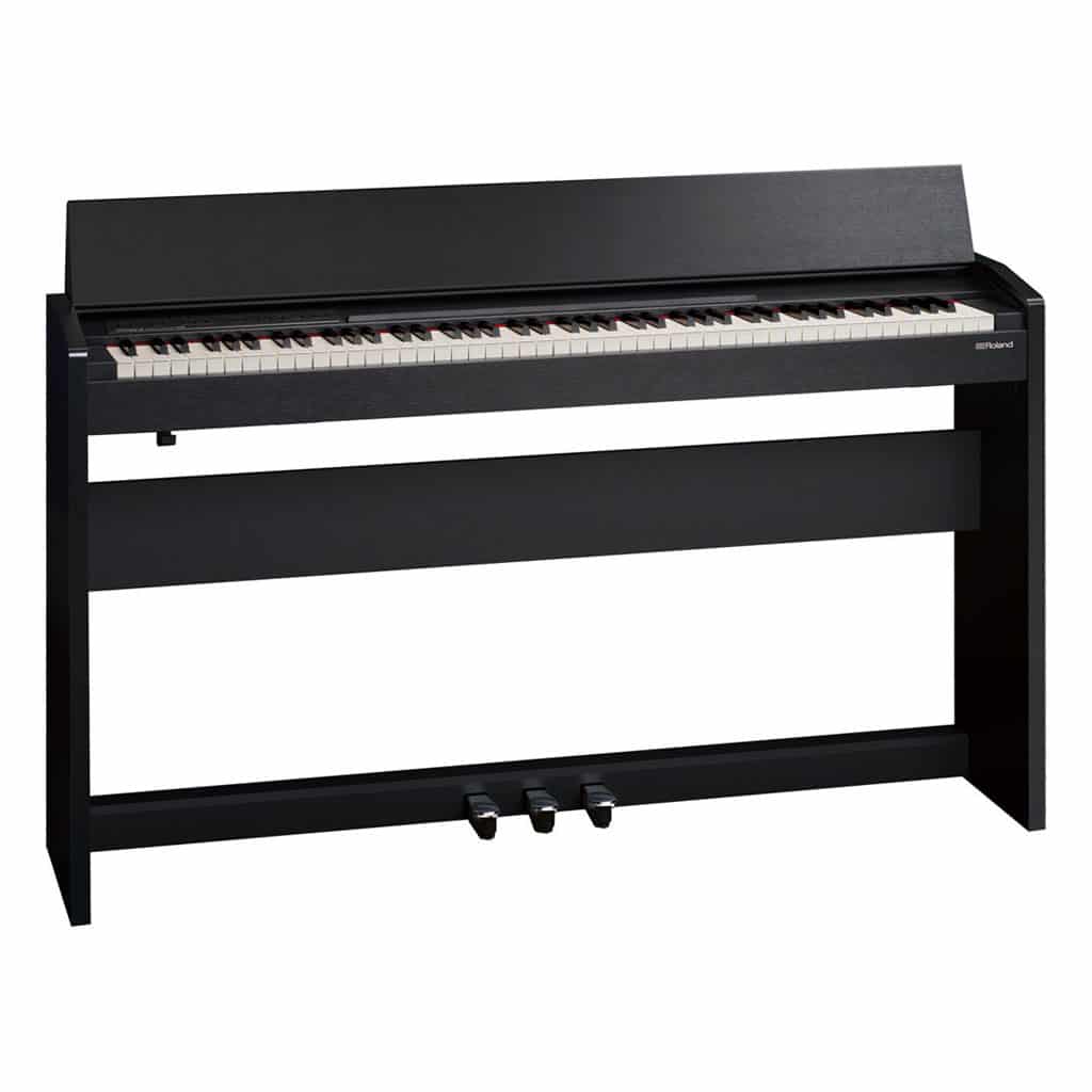 Roland F-140R Digital Piano - Charcoal Black