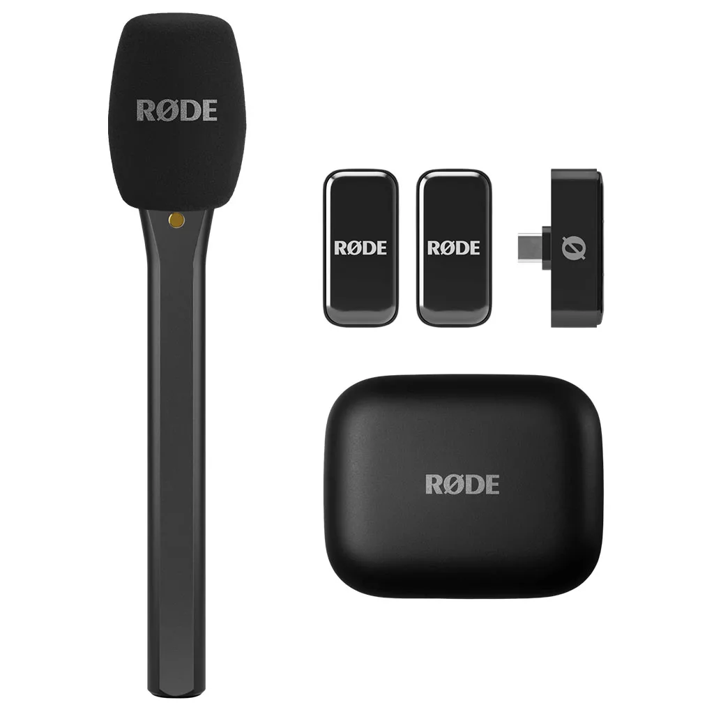 RØDE Wireless Micro - Ultra-Compact Wireless Microphone (USB-C) with FREE Interview Micro