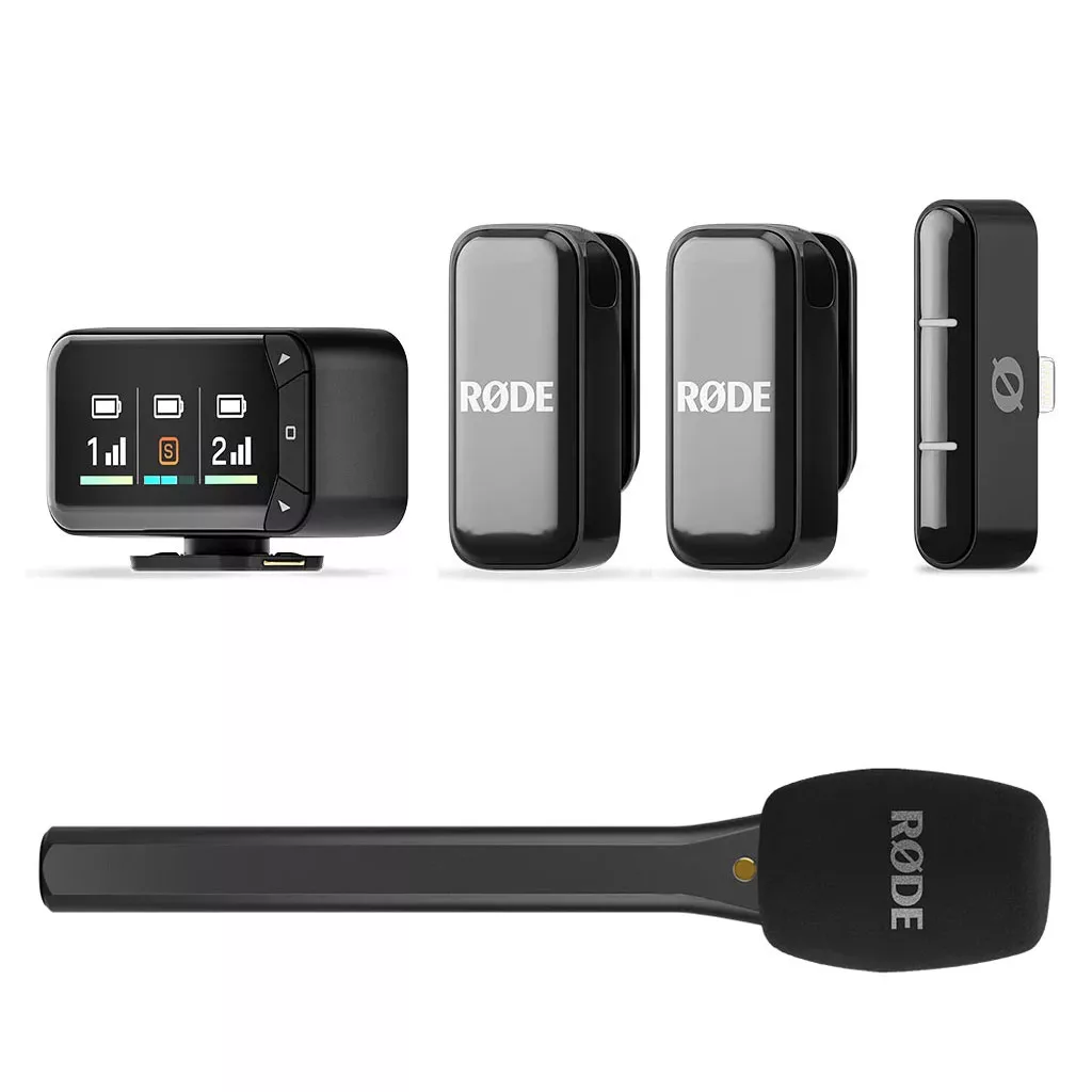 Rode Wireless Micro Camera Kit – Ultra-compact Wireless Microphone For Cameras + FREE Rode Interview Micro