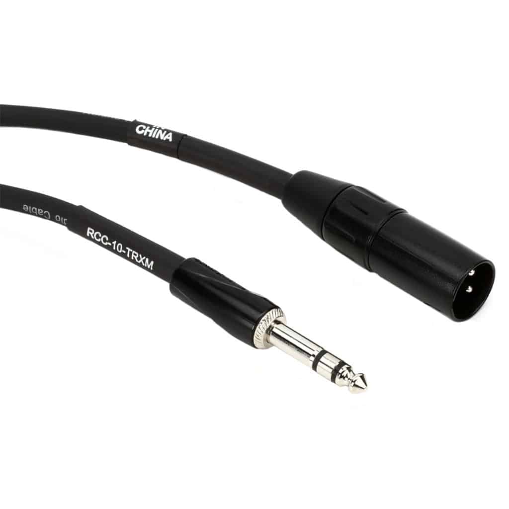 Roland RCC-10-TRXM - 3m Black Series TRS-XLR Interconnect Cable - 1/4 ...