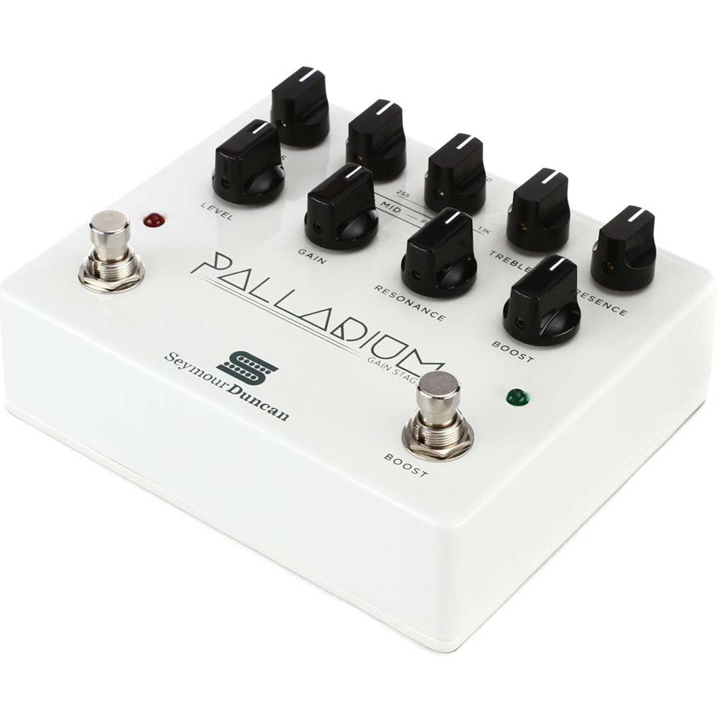 Seymour Duncan Palladium Gain Stage Overdrive Effects Pedal - White - Image 2