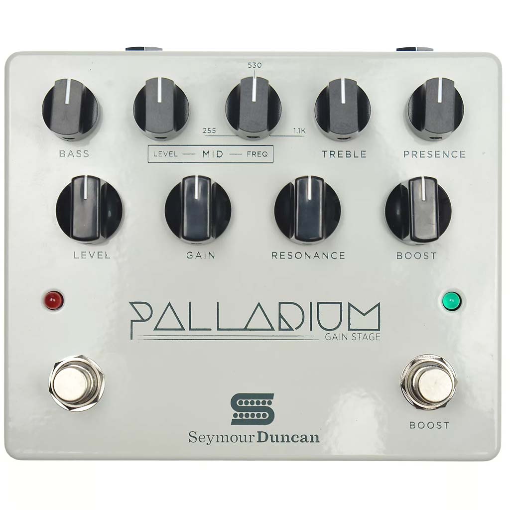 Seymour Duncan Palladium Gain Stage Overdrive Effects Pedal - White