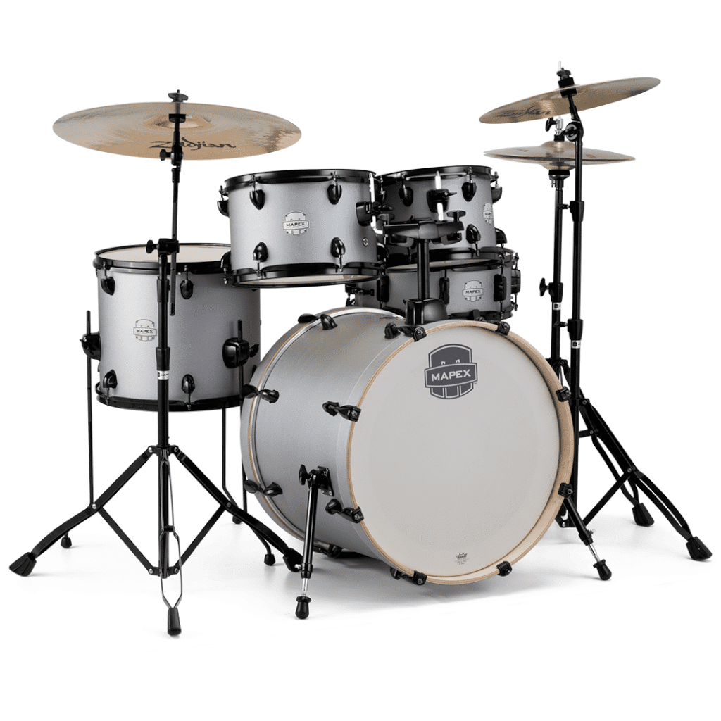 Mapex Storm 5-Piece Fusion Drum Set - Iron Grey (Includes 400 Series Hardware)