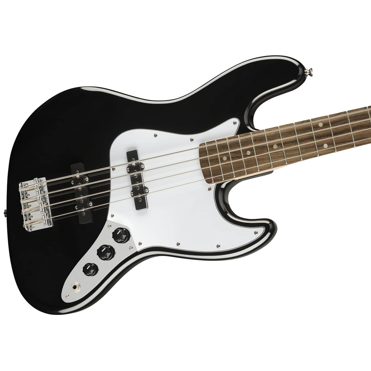 Squier by Fender Affinity J Bass - Laurel Fretboard - Black - Image 4