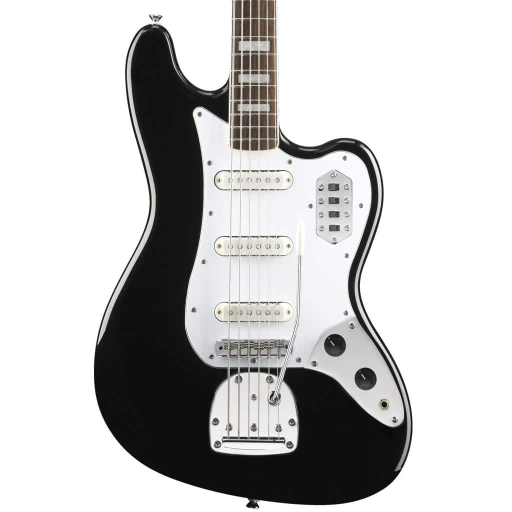 Squier by Fender Vintage Modified Bass 6-String Black (Baritone)