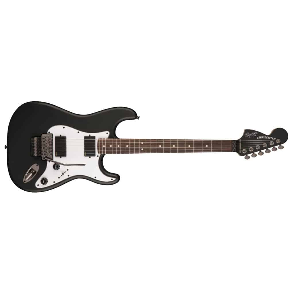 Squier by Fender Contemporary Active Stratocaster - HH - Flat Black - Image 2