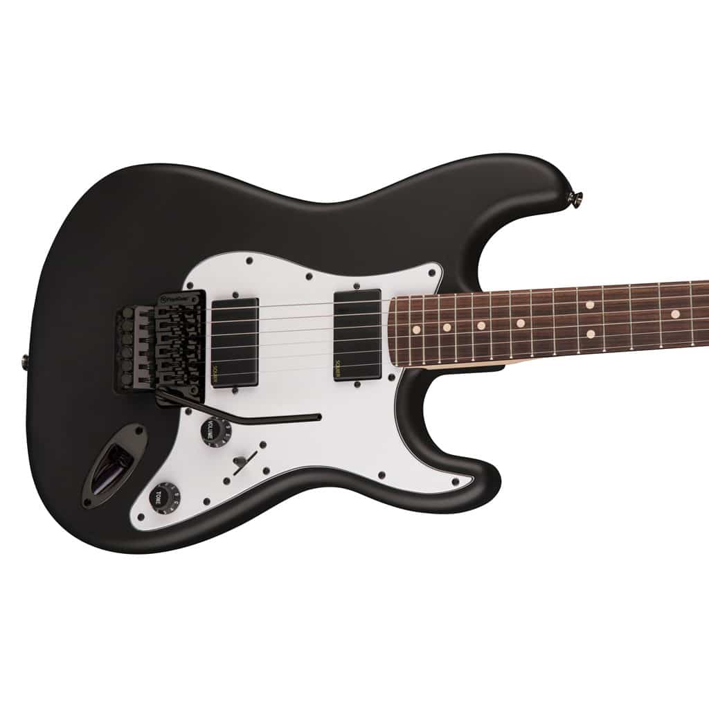 Squier by Fender Contemporary Active Stratocaster - HH - Flat Black - Image 4