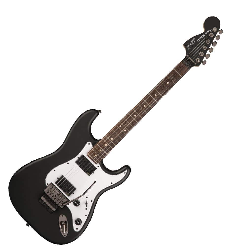 Squier by Fender Contemporary Active Stratocaster - HH - Flat Black - Image 6