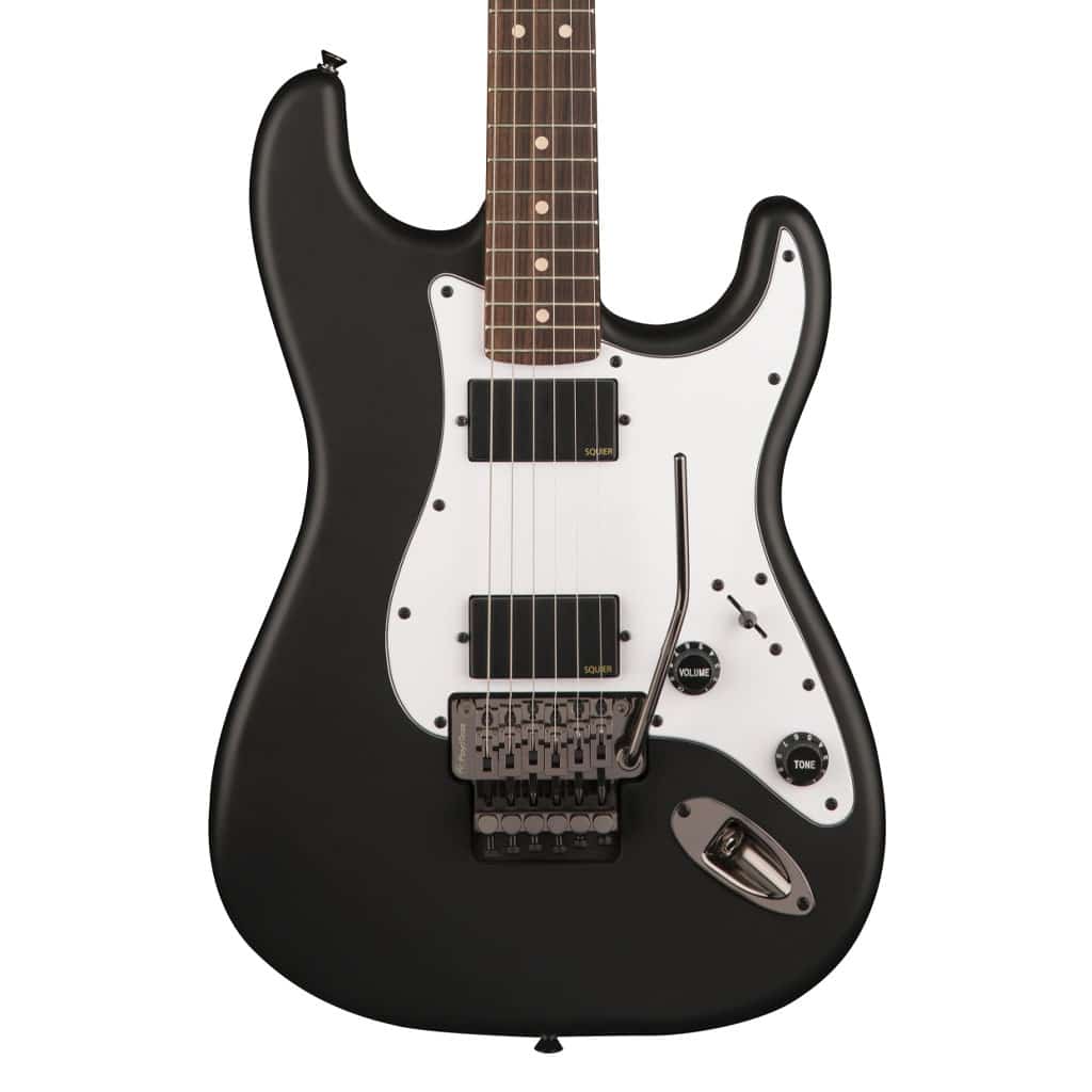 Squier by Fender Contemporary Active Stratocaster - HH - Flat Black