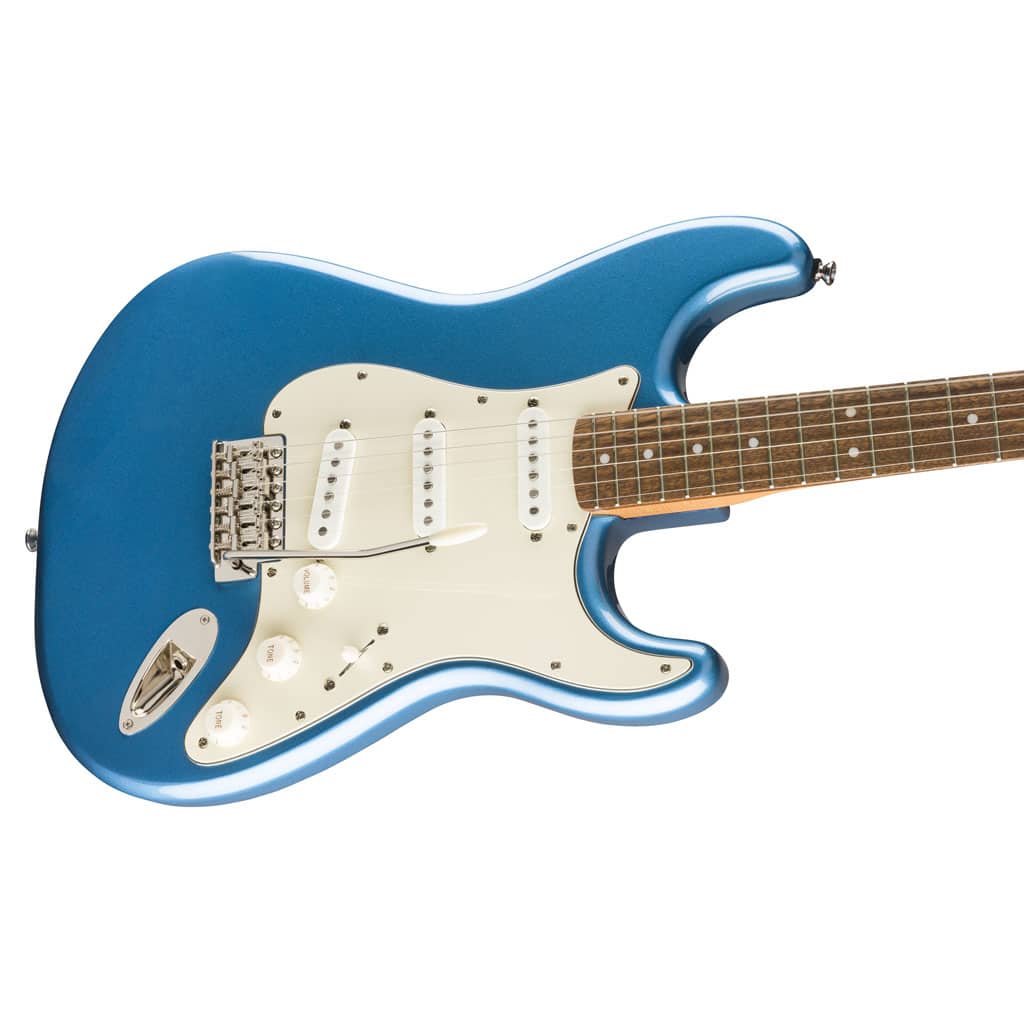 Squier by Fender Classic Vibe 60s Stratocaster - Laurel Fretboard - Lake Placid Blue - Image 4