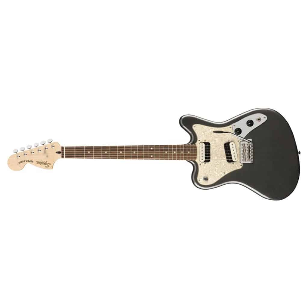 Squier by Fender Paranormal Series Super Sonic® Electric Guitar - Graphite Metallic - Image 2