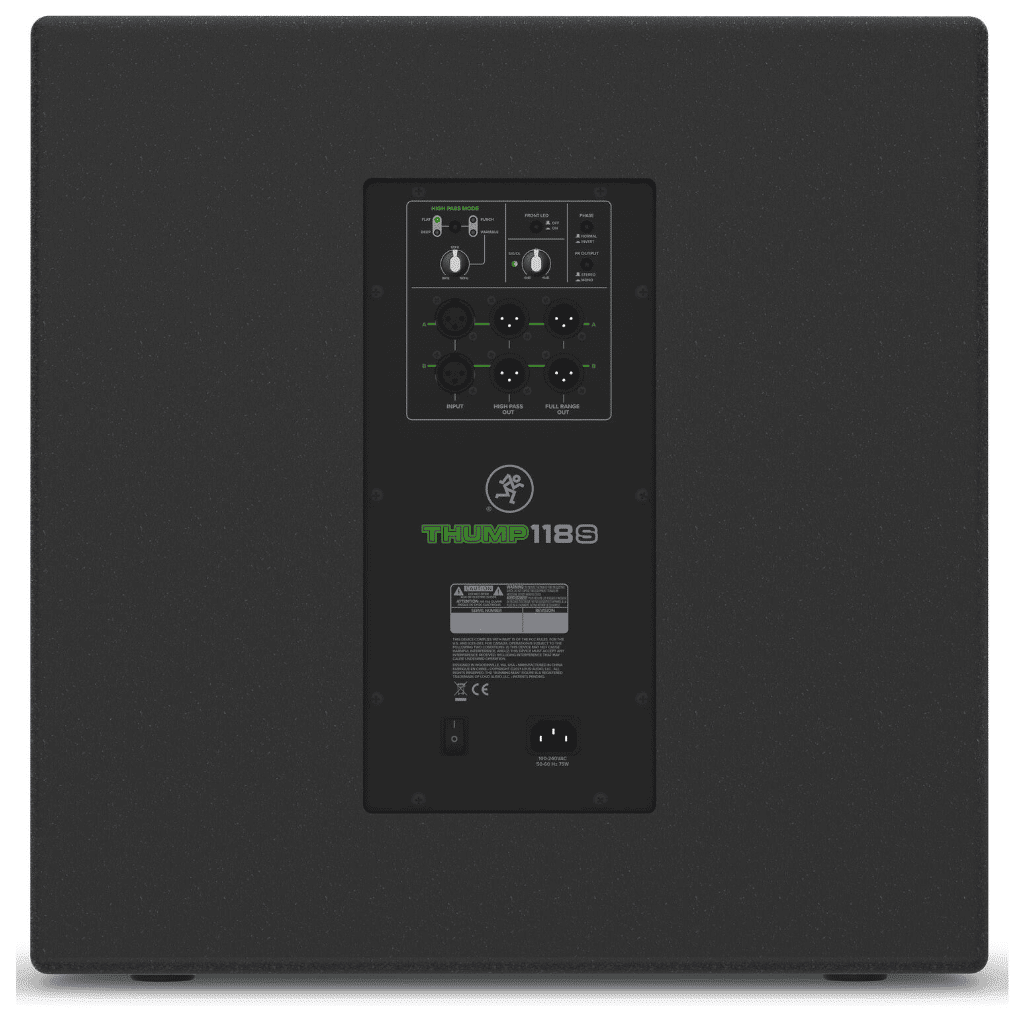 Mackie Thump118S 1400W 18" Powered Subwoofer with DSP - Image 3