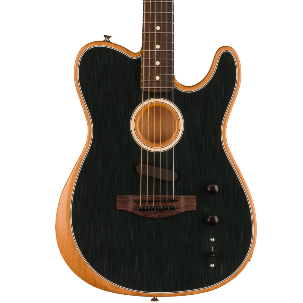 Fender Acoustasonic Player Telecaster - Acoustic/Electric Guitar - Brushed Black