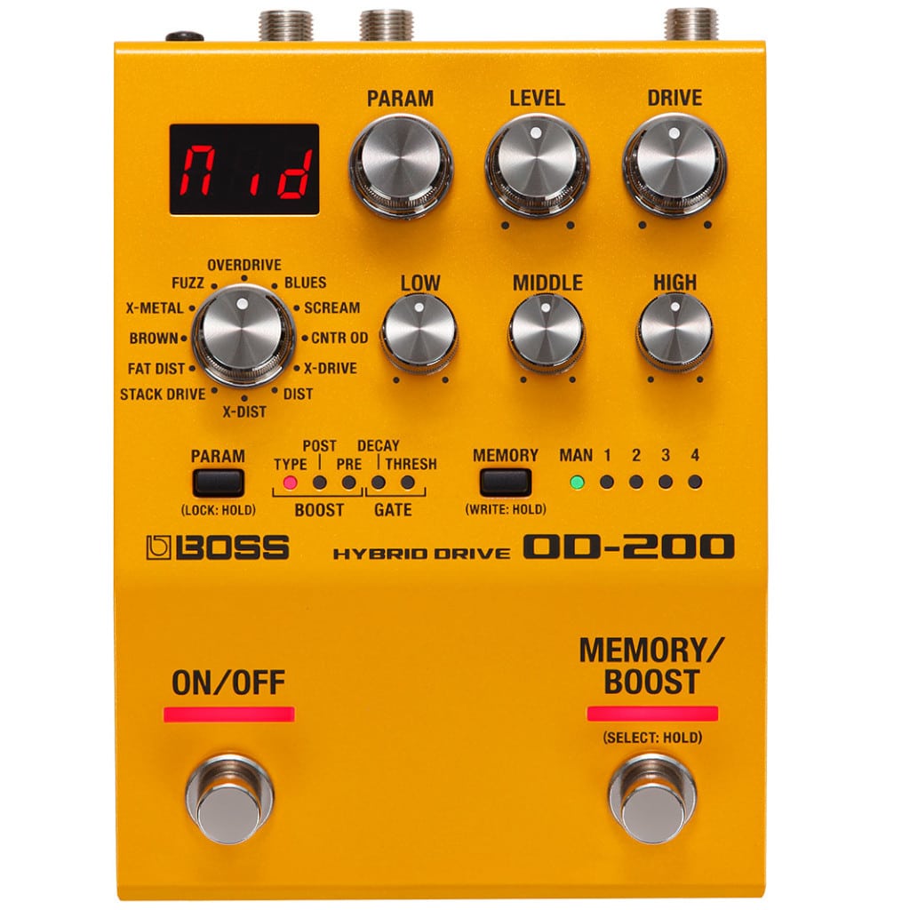 Boss OD-200 Hybrid Drive Effects Pedal