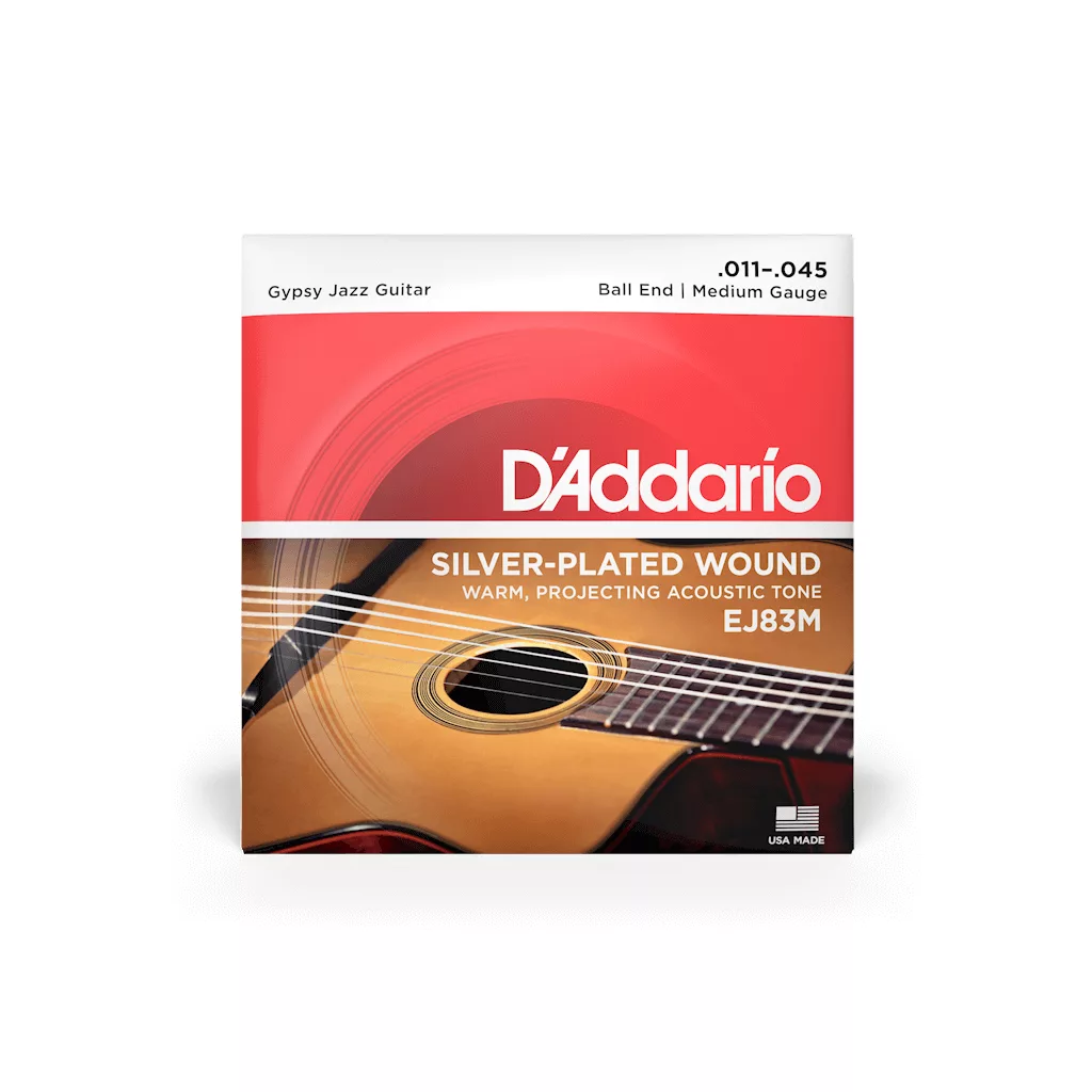 D'Addario 11-45 Medium Ball End Acoustic Guitar Strings - Image 2