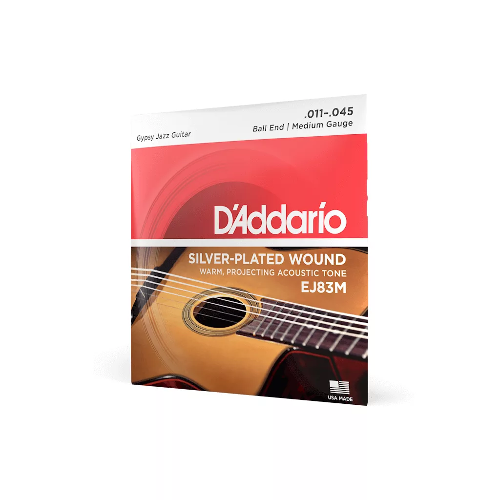 D'Addario 11-45 Medium Ball End Acoustic Guitar Strings