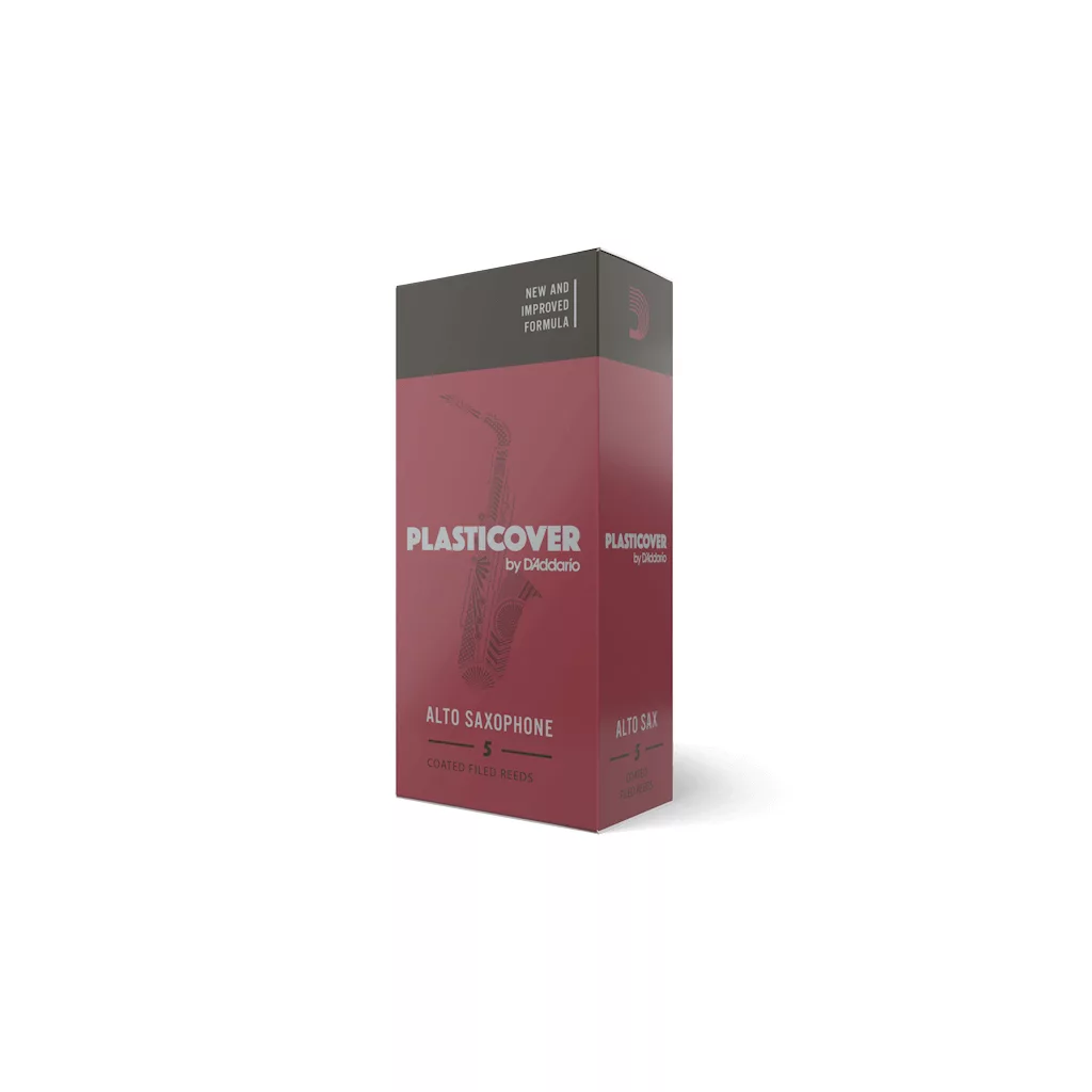 D'Addario Plasticover By D'Addario Alto Saxophone Reeds Strength 2.5, Each
