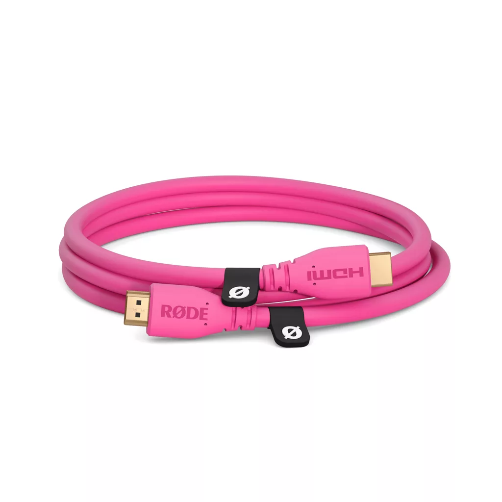 Rode Premium 1.5-Metre HDMI 2.0 Cable - Pink