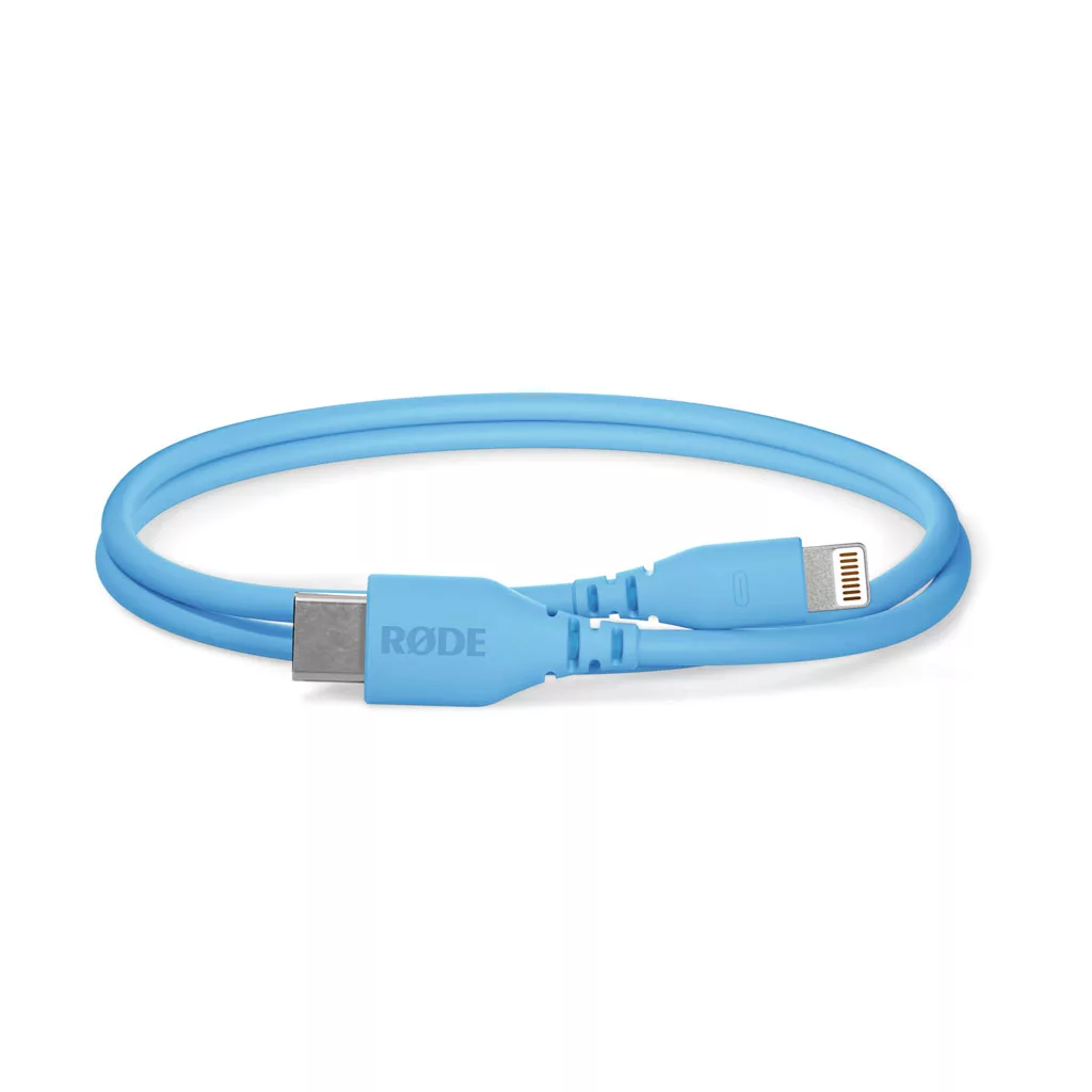 Rode SC21 - 30cm USB-C to Lightning Cable - Blue