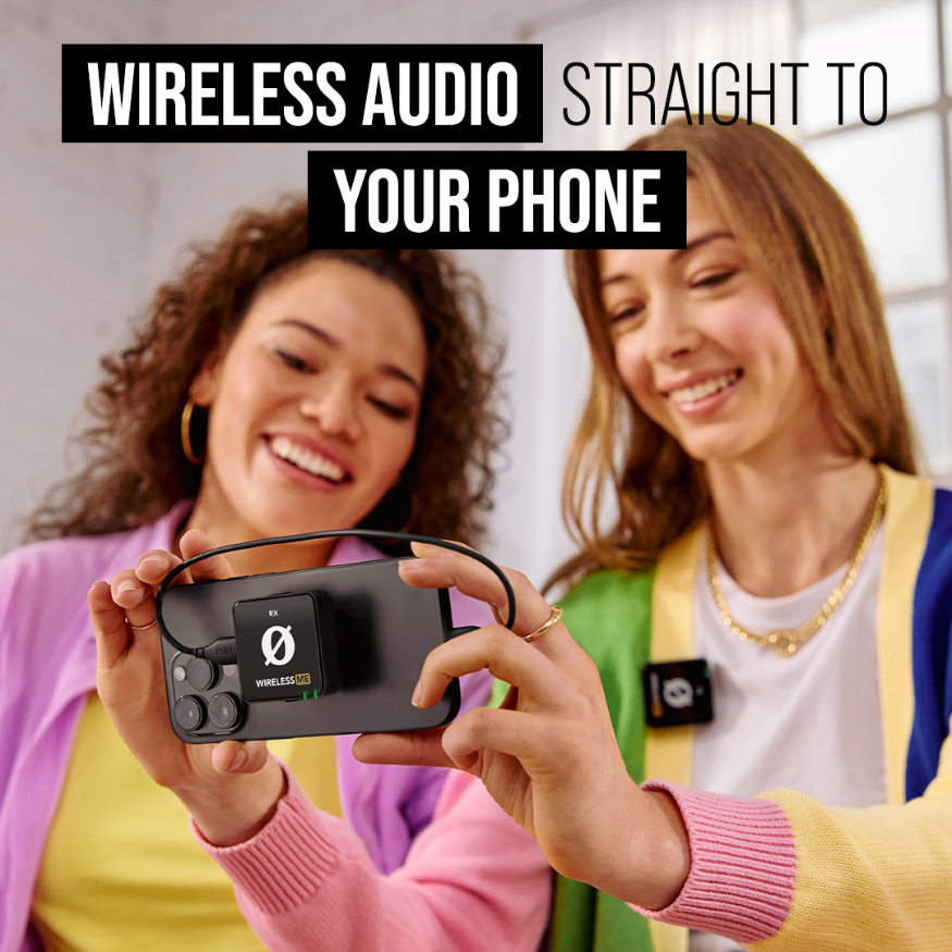 Wireless ME mounted on a camera