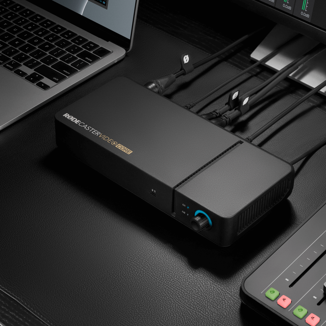 RØDECaster Video Core with packaging
